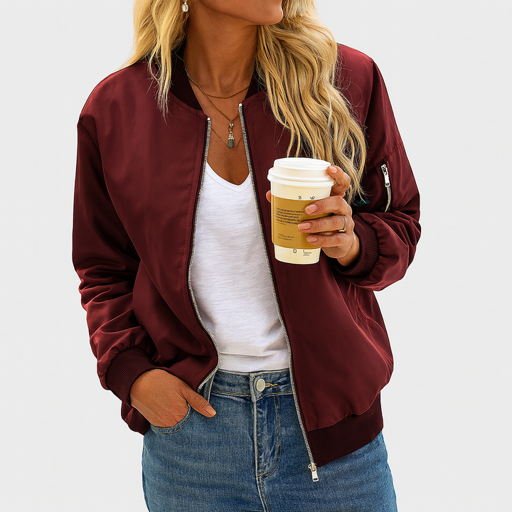 Klassische Bomberjacke für Damen