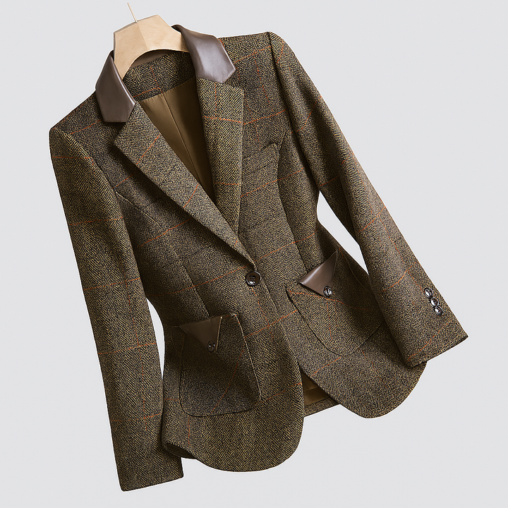 Koreanisch inspirierter Einknopf-Blazer