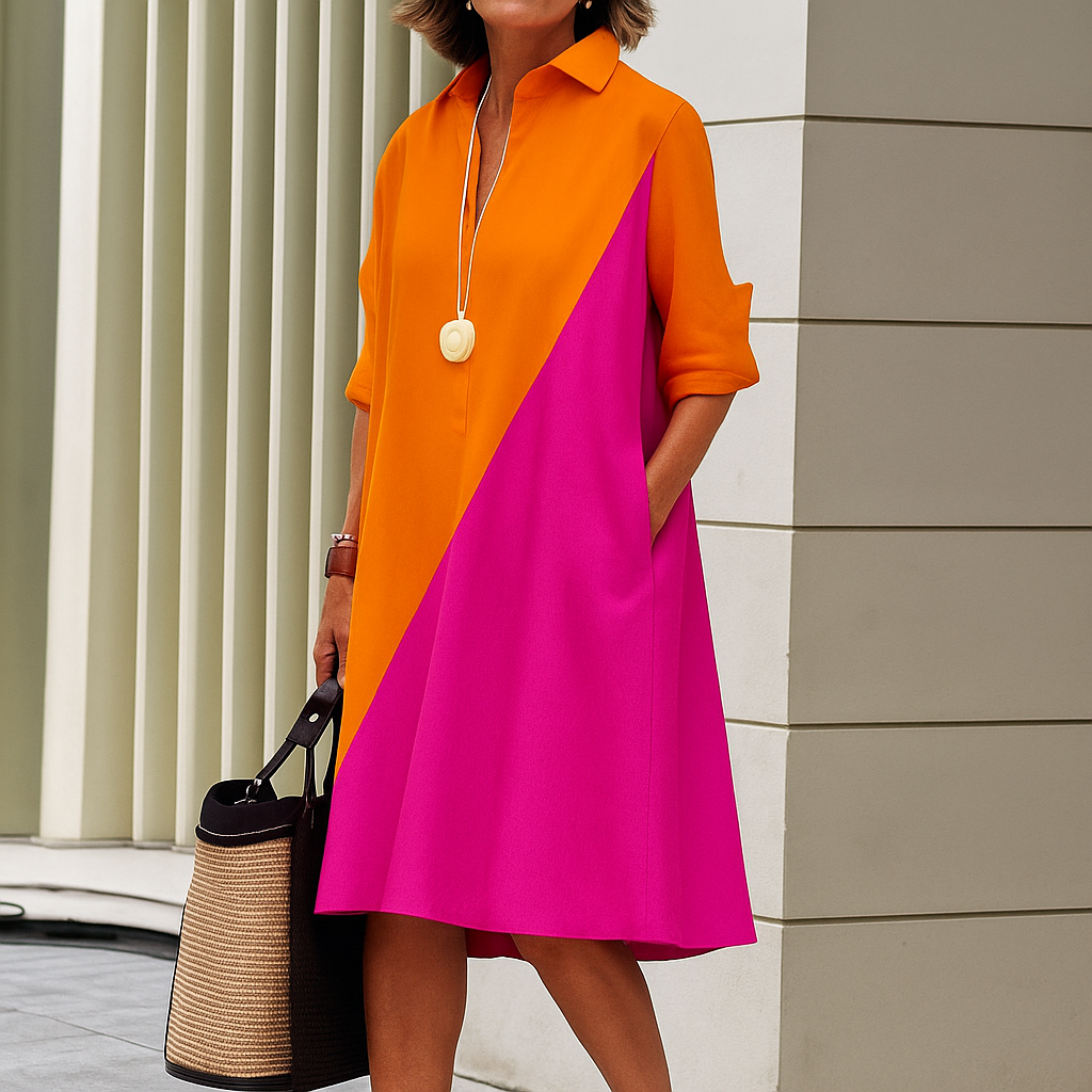 Zeitloser minimalistischer Stil für mühelos elegantes Kleid