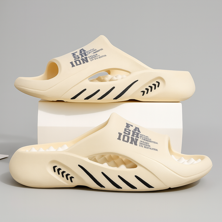 Luksusdesignet for balanse Slide-sandaler for menn