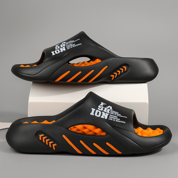 Luksusdesignet for balanse Slide-sandaler for menn