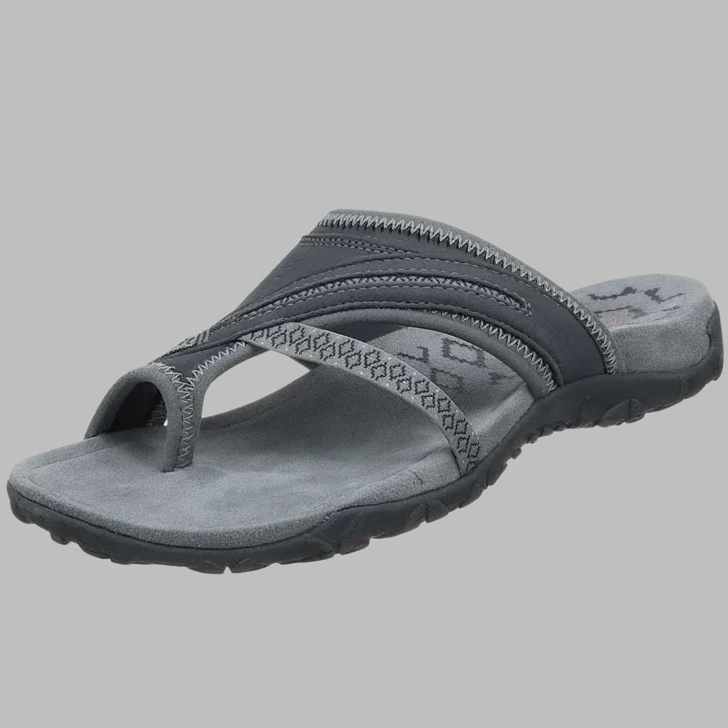 Bequeme Flip-Flops mit Kreuzriemen