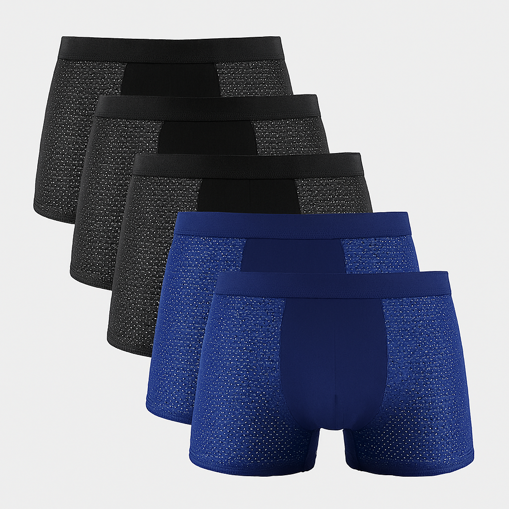 Herren Mesh-Boxershorts 5er-Pack