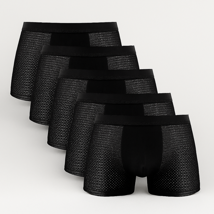 Herren Mesh-Boxershorts 5er-Pack