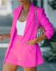 Schickes Blazer-Shorts-Set für Damen