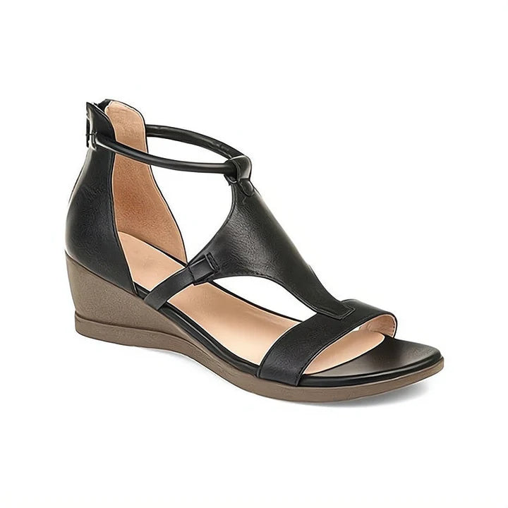 Stilvolle römische Wedge-Sandalen für Damen