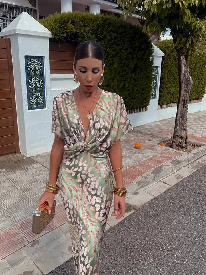 Elegantes Wickelkleid für Damen