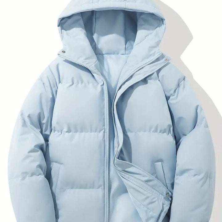 Trendige Steppjacke mit Kapuze für die kalte Tage