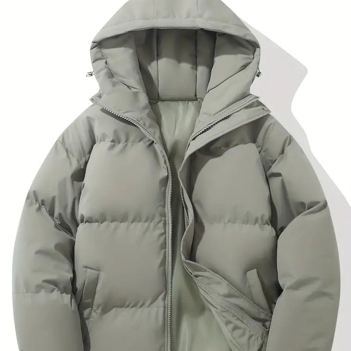 Trendige Steppjacke mit Kapuze für die kalte Tage