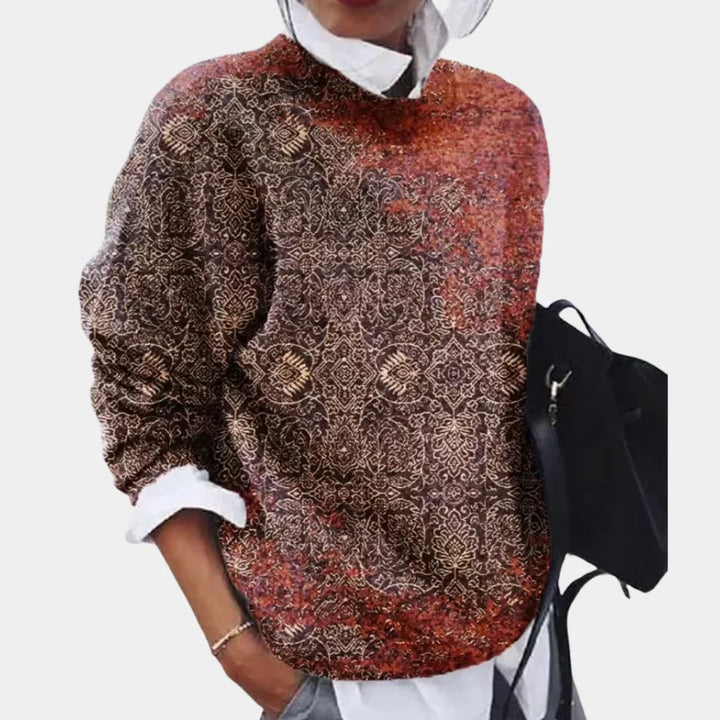 Warmer und modischer Damenpullover