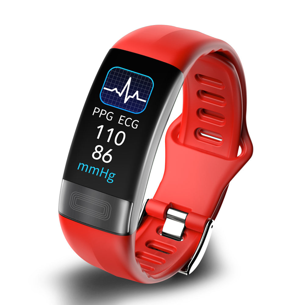 Frauen Smart Armband Gesundheitsmonitoring Blutdruck EKG Silikon