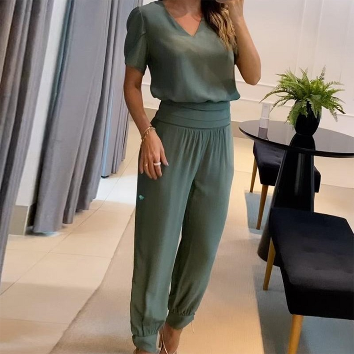 Stilvoller, bedruckter, schicker Jumpsuit für Damen