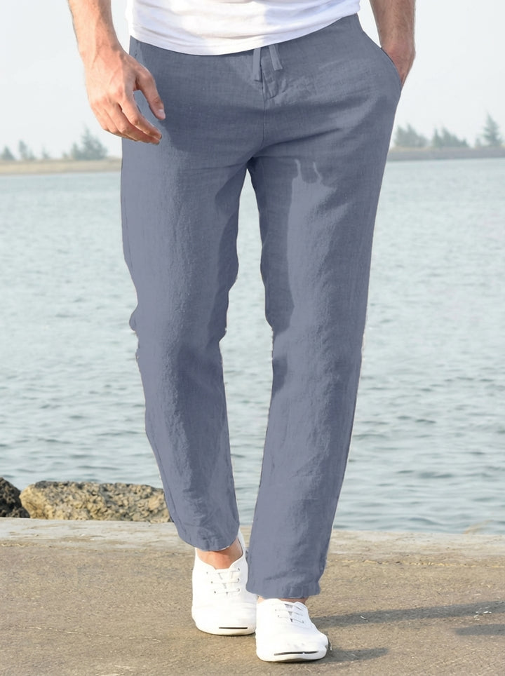 Herren Leinen Sommerhose – Lässiger Style mit luftigem Design