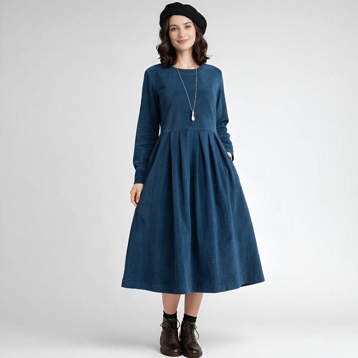 Langes Damenkleid – Elegante Silhouette für besondere Anlässe