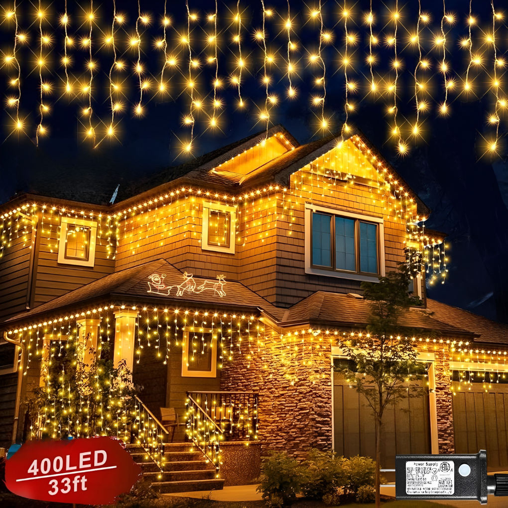 GlowCurtain Außenleuchten (Kein Stecker enthalten)