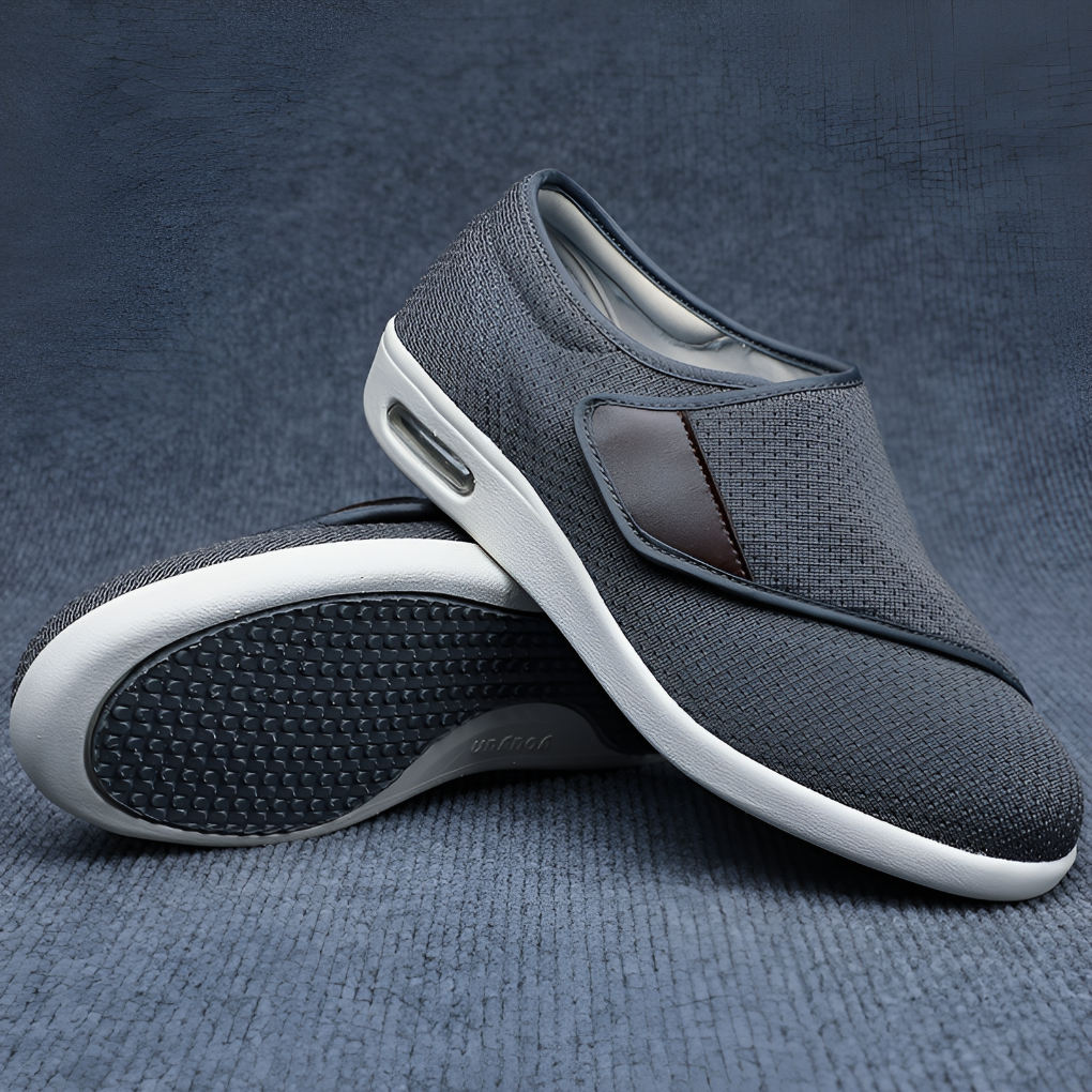 Breite Diabetikerschuhe für geschwollene Füße