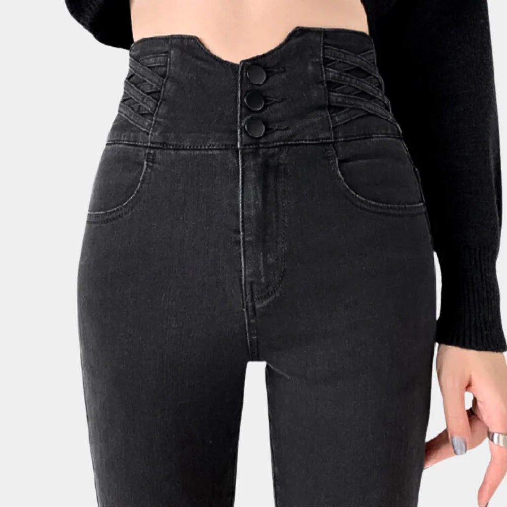 High Waist Jeans für Damen