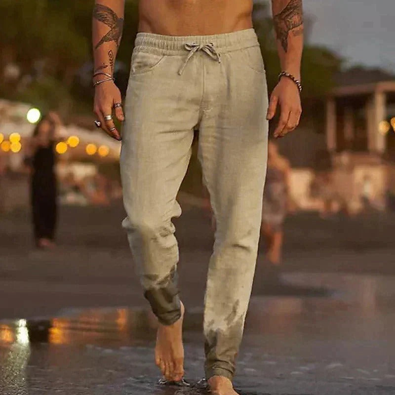 Jaxx – Casual Leinenhose für Herren