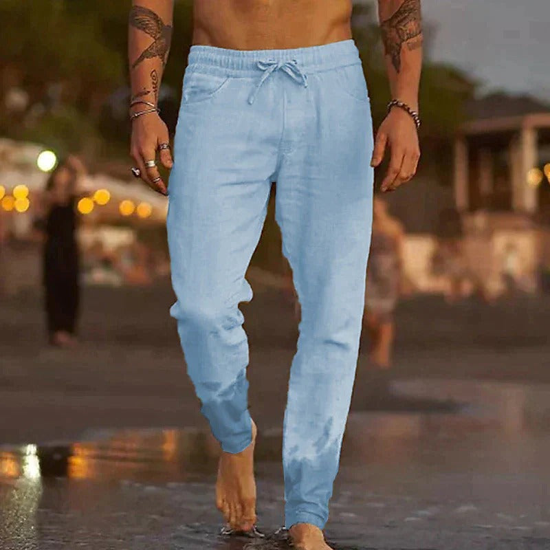 Jaxx – Casual Leinenhose für Herren