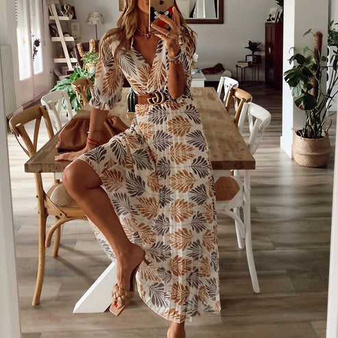 Boho Swing Maxi-Jurk