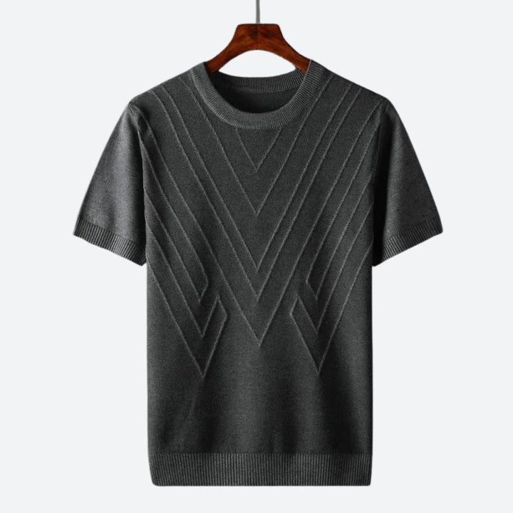 Larry Modern & Stilvolles Luxus-T-Shirt für Herren