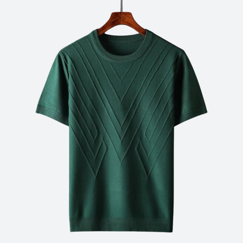 Larry Modern & Stilvolles Luxus-T-Shirt für Herren