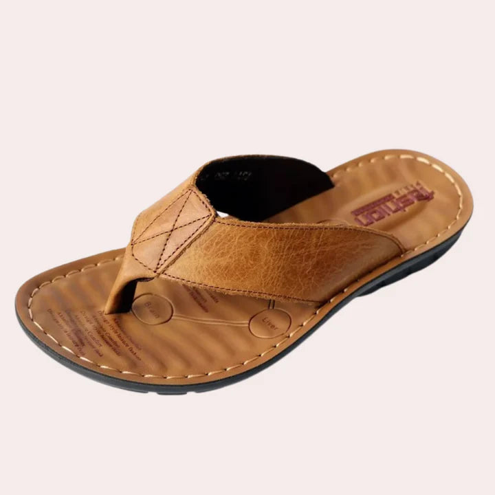 Herren-Casual-Lederslipper mit ergonomischem Komfort