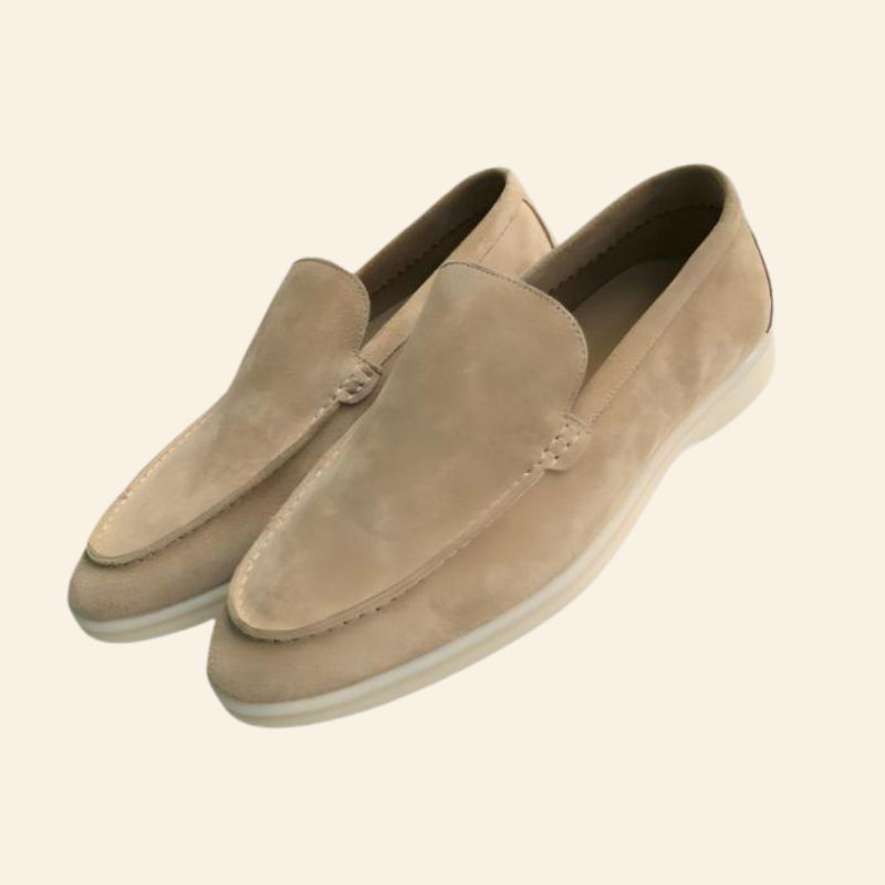 Luxuriöse Wildleder-Loafer
