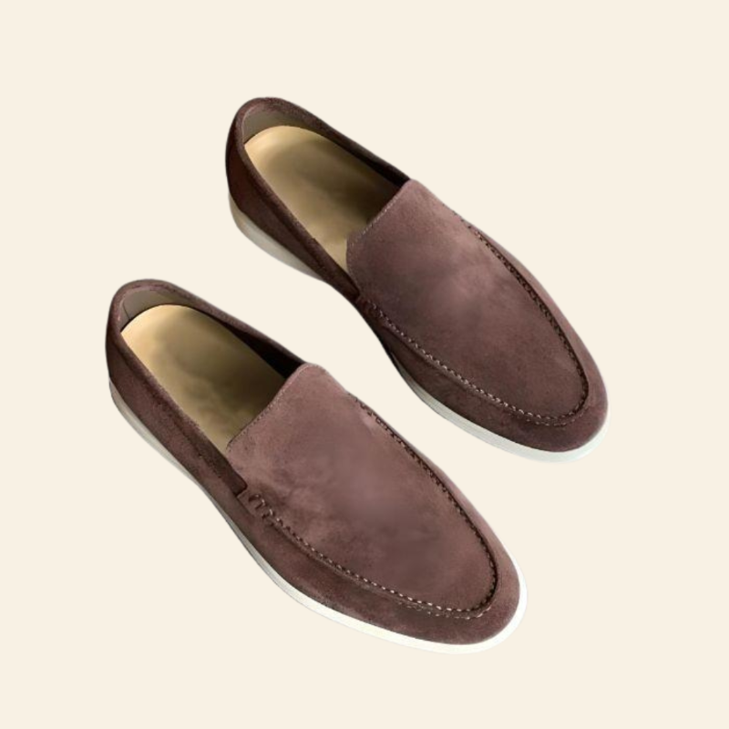 Luxuriöse Wildleder-Loafer