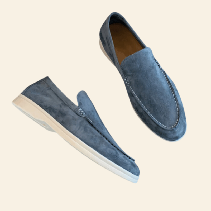 Luxuriöse Wildleder-Loafer
