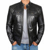 Robuste Herren-Motorradjacke mit Reißverschlusstaschen