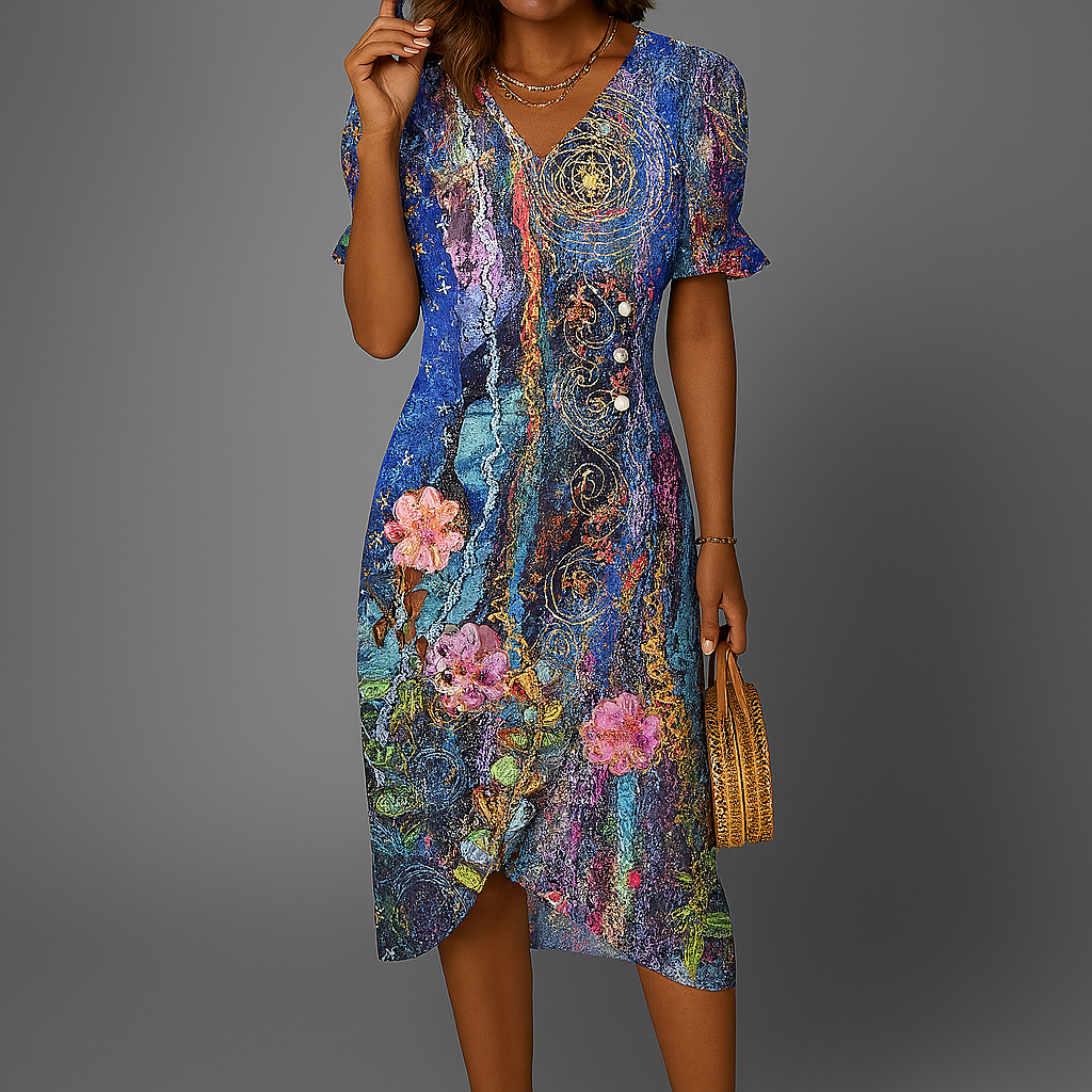 Leichtes Maxikleid für Damen