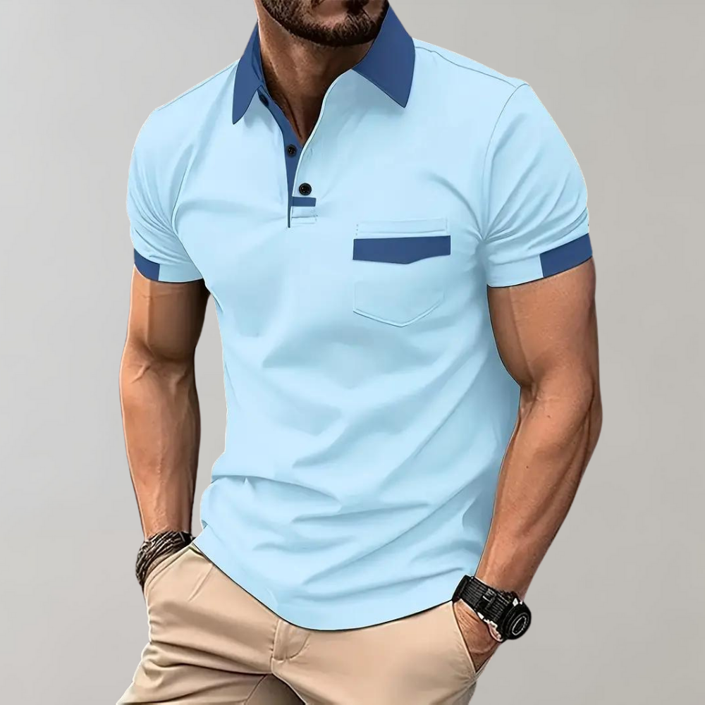 Klassisches Herren-Poloshirt mit Zeitlosem Design