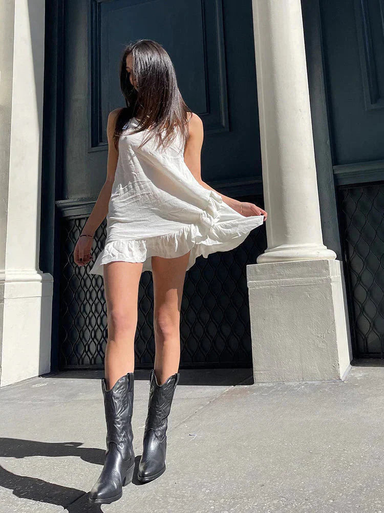 Elegante Cowboy-Stiefeletten für Damen