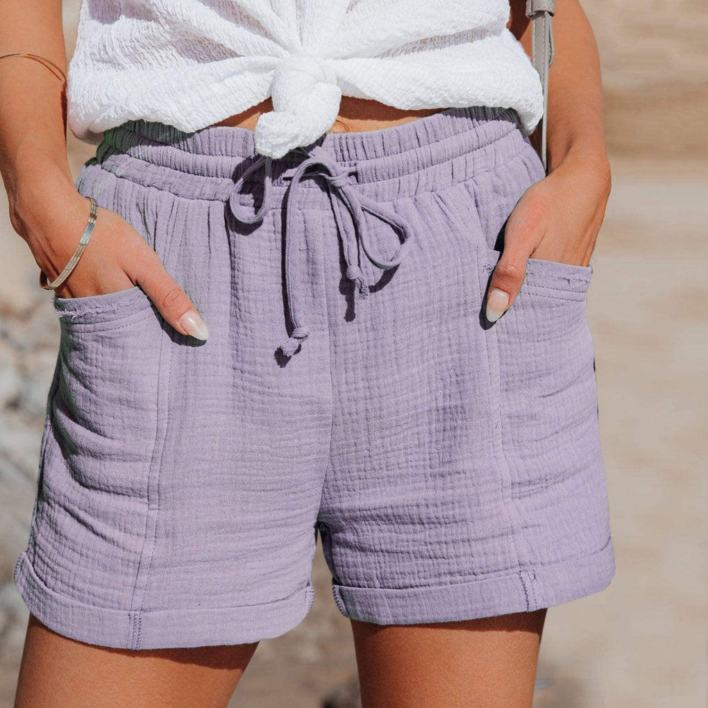 Lässige, leichte Shorts für Damen