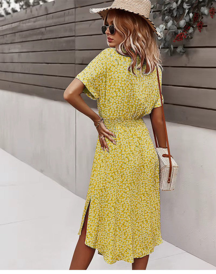 Luftige Maxi-Jurk mit Blumenprint und Bohemian Flair