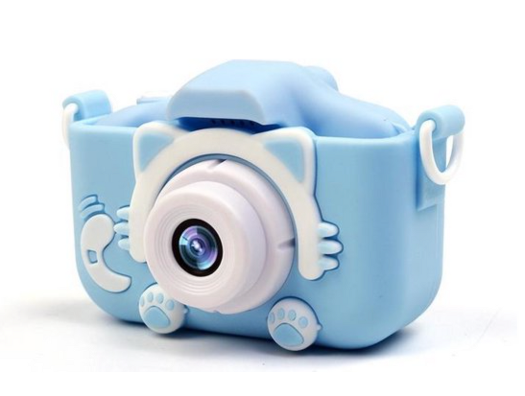 HD-Mini-Digitalkamera mit Schutzhülle für Kinder