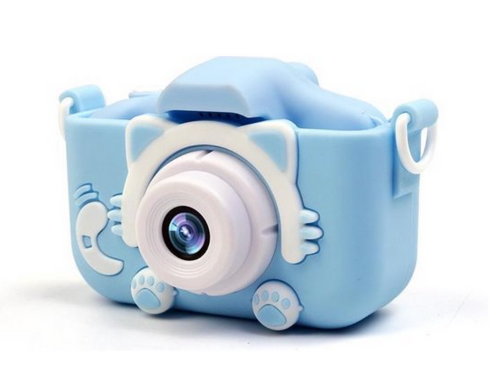 HD-Mini-Digitalkamera mit Schutzhülle für Kinder