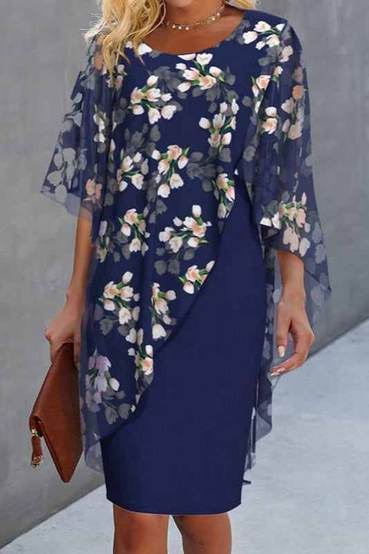 Elegantes Blumenkleid für Damen