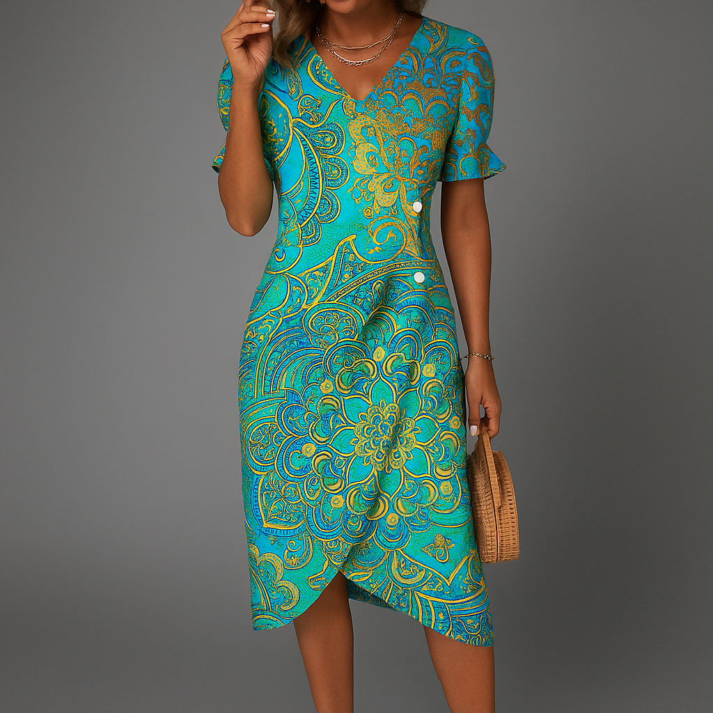 Leichtes Maxikleid für Damen