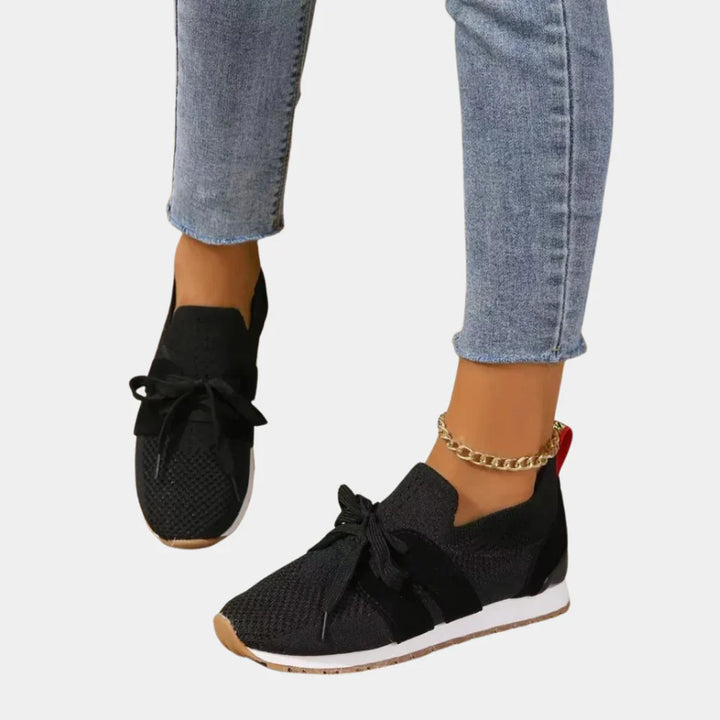 Damen-Sneaker mit atmungsaktivem Mesh und rutschfester Sohle