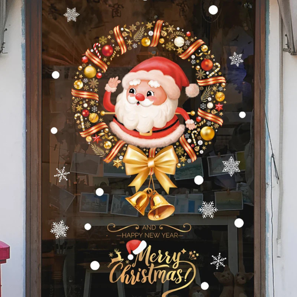 Fensteraufkleber – Weihnachtsausgabe