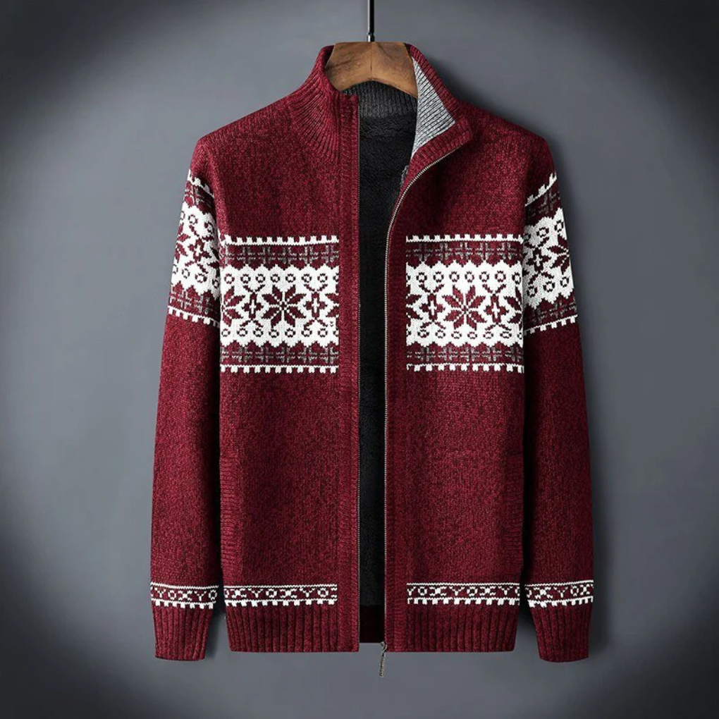 Herren-Strickjacke