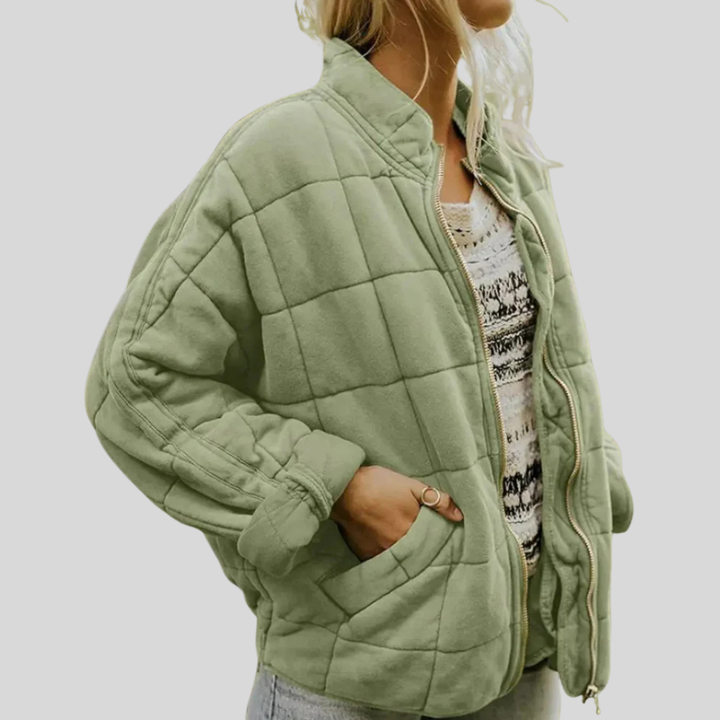 Oversized-Übergangsjacke für Damen