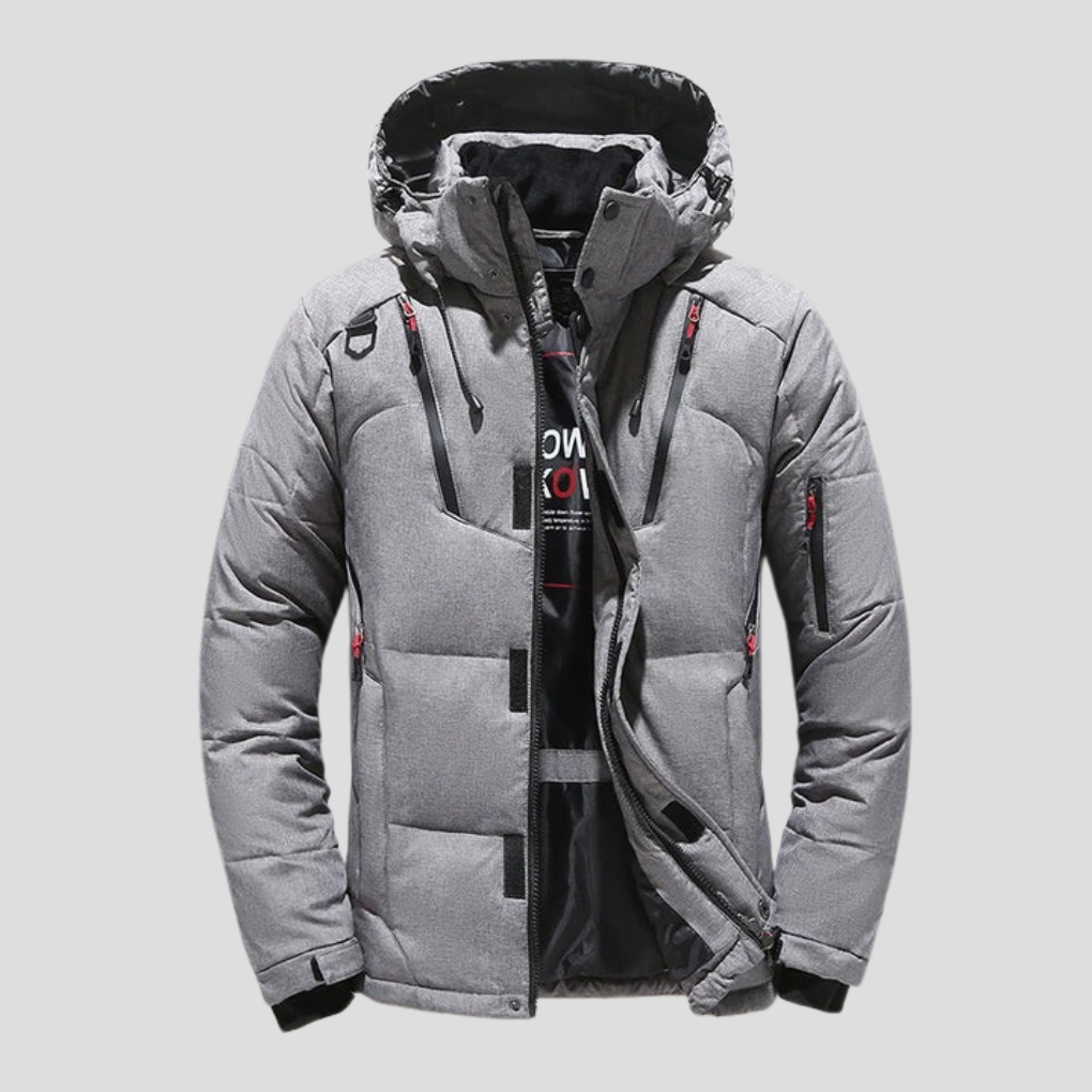 Herren Daunenjacke – Edle Isolation mit edlem Look