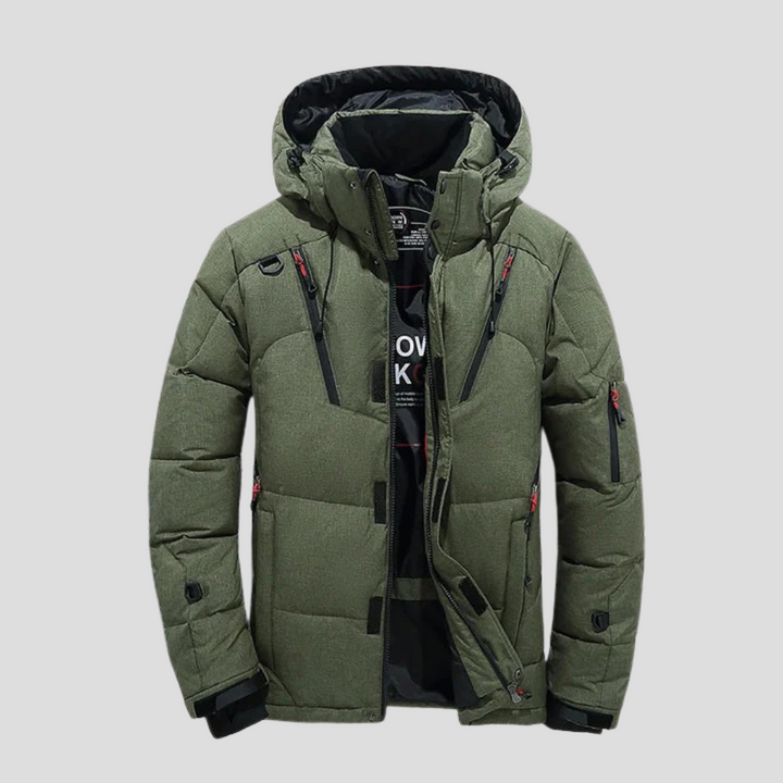 Herren Daunenjacke – Edle Isolation mit edlem Look