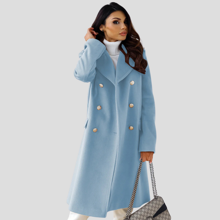 Zweireihiger Damenmantel