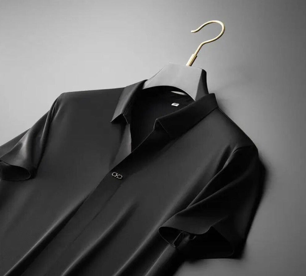 Zweiteiliges Herren-Luxus-Set mit Polo und Hose für Frühling und Sommer