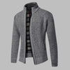 Stylischer Zipper-Strickpullover für Herren