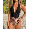 Damen Einteiler Sexy Plissee Sommer Strandmode